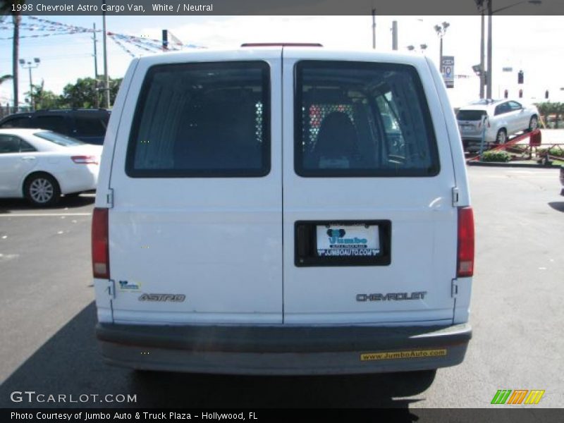 White / Neutral 1998 Chevrolet Astro Cargo Van