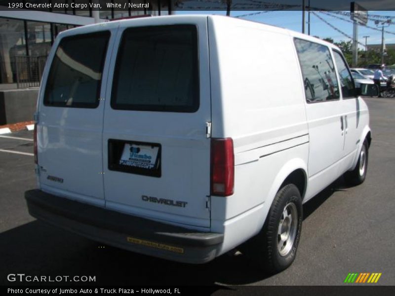 White / Neutral 1998 Chevrolet Astro Cargo Van