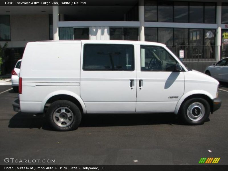  1998 Astro Cargo Van White