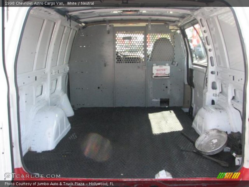  1998 Astro Cargo Van Trunk