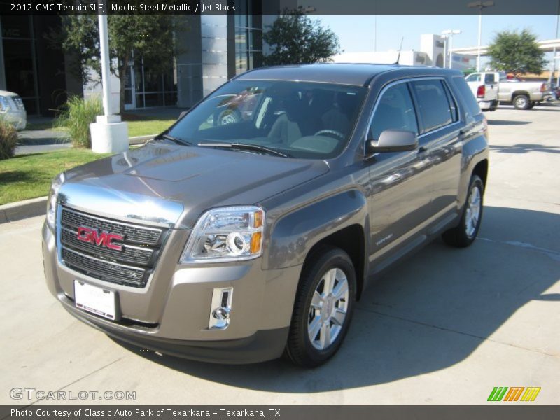 Mocha Steel Metallic / Jet Black 2012 GMC Terrain SLE