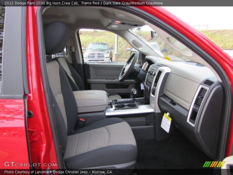  2012 Ram 1500 Big Horn Crew Cab Dark Slate Gray/Medium Graystone Interior