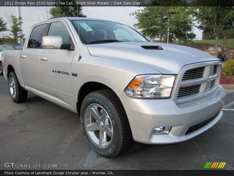  2012 Ram 1500 Sport Crew Cab Bright Silver Metallic