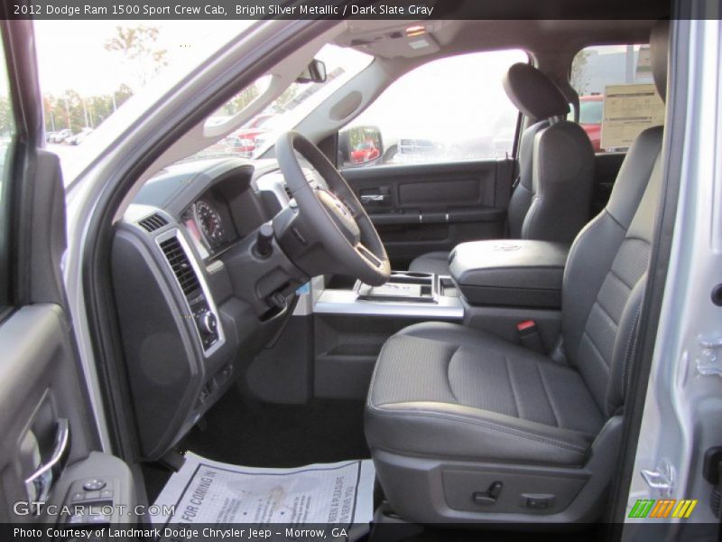  2012 Ram 1500 Sport Crew Cab Dark Slate Gray Interior