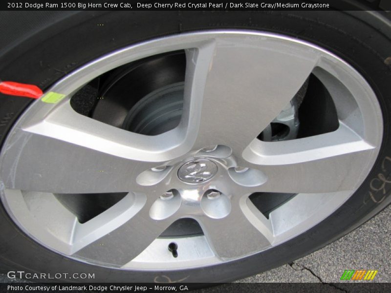 Deep Cherry Red Crystal Pearl / Dark Slate Gray/Medium Graystone 2012 Dodge Ram 1500 Big Horn Crew Cab