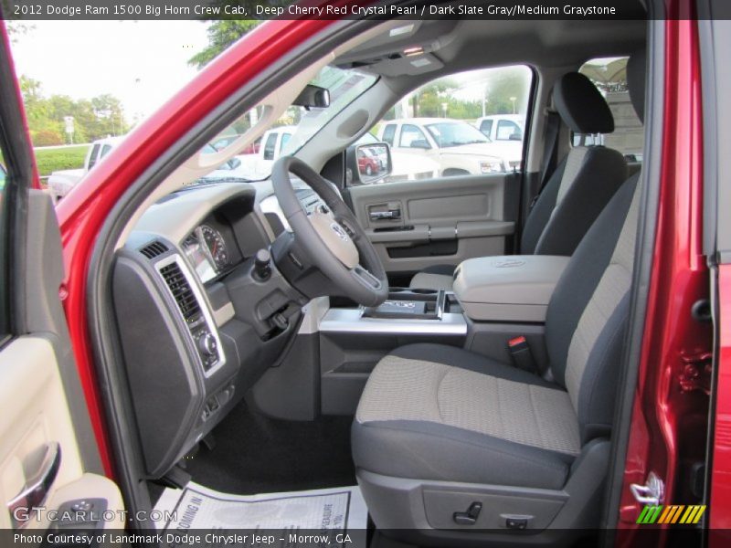  2012 Ram 1500 Big Horn Crew Cab Dark Slate Gray/Medium Graystone Interior