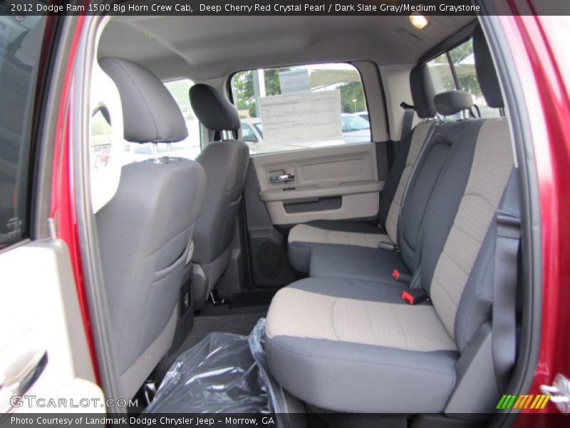  2012 Ram 1500 Big Horn Crew Cab Dark Slate Gray/Medium Graystone Interior