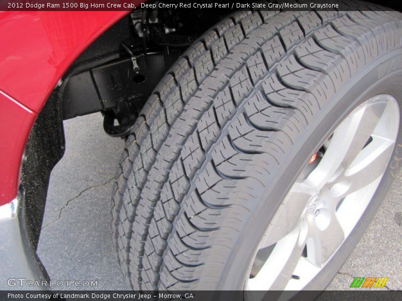 Deep Cherry Red Crystal Pearl / Dark Slate Gray/Medium Graystone 2012 Dodge Ram 1500 Big Horn Crew Cab