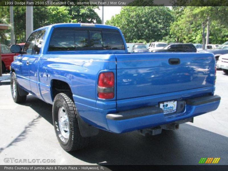 Intense Blue Pearl / Mist Gray 1999 Dodge Ram 2500 ST Extended Cab