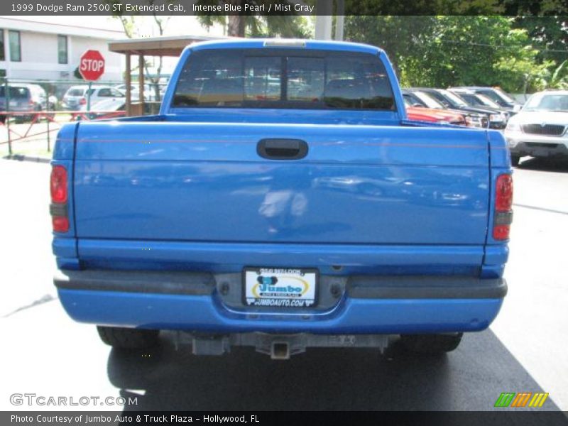 Intense Blue Pearl / Mist Gray 1999 Dodge Ram 2500 ST Extended Cab