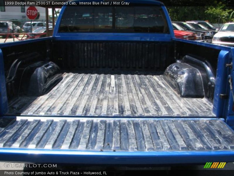 Intense Blue Pearl / Mist Gray 1999 Dodge Ram 2500 ST Extended Cab