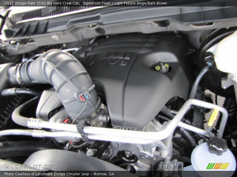 Sagebrush Pearl / Light Pebble Beige/Bark Brown 2012 Dodge Ram 1500 Big Horn Crew Cab