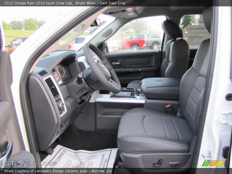  2012 Ram 1500 Sport Crew Cab Dark Slate Gray Interior