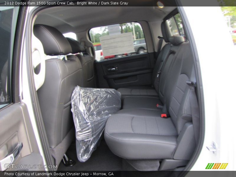 Bright White / Dark Slate Gray 2012 Dodge Ram 1500 Sport Crew Cab