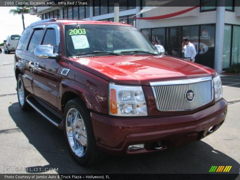 Infra Red / Shale 2003 Cadillac Escalade AWD