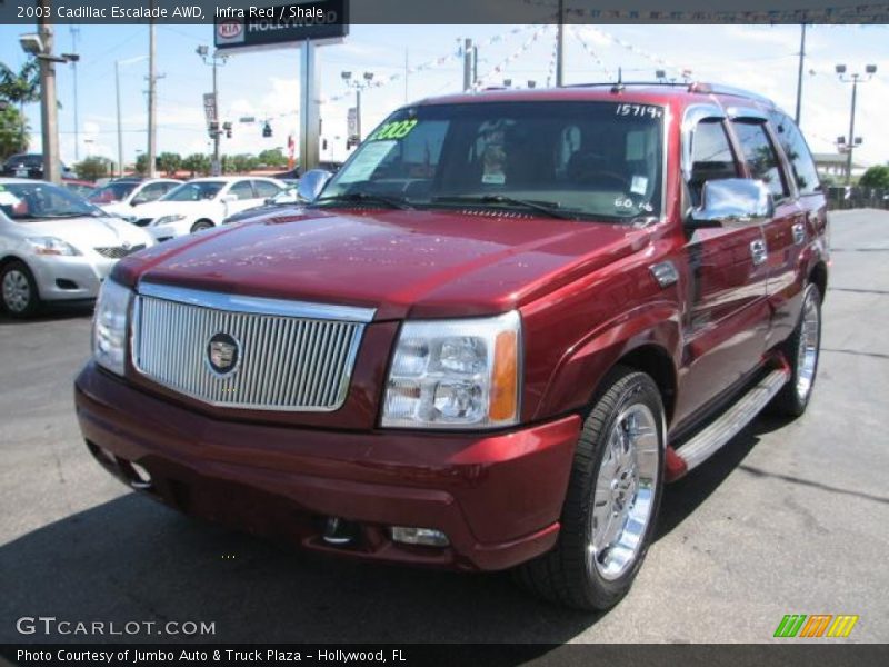 Infra Red / Shale 2003 Cadillac Escalade AWD