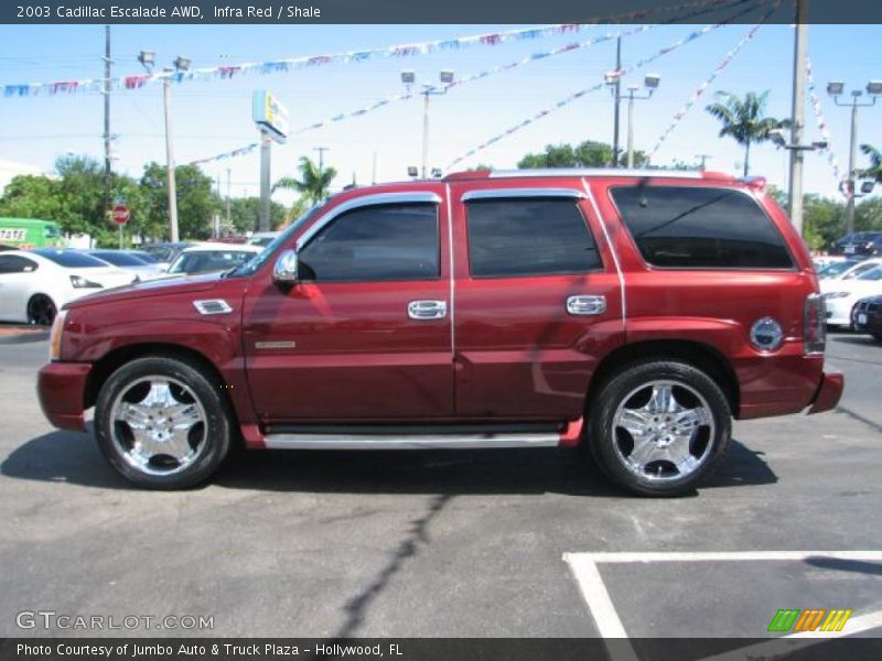 Infra Red / Shale 2003 Cadillac Escalade AWD