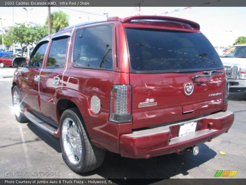 Infra Red / Shale 2003 Cadillac Escalade AWD