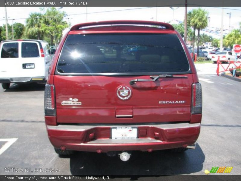 Infra Red / Shale 2003 Cadillac Escalade AWD