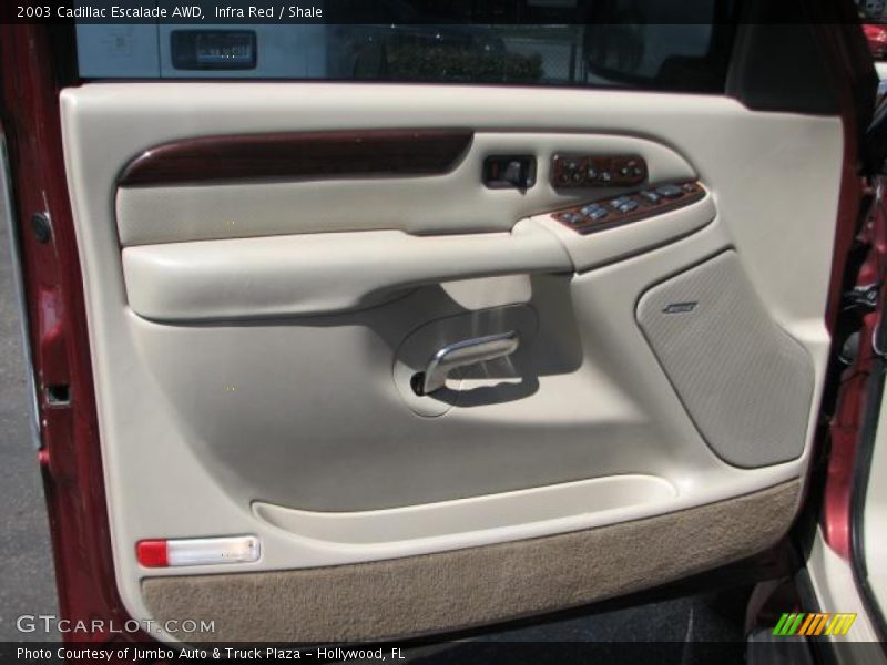 Infra Red / Shale 2003 Cadillac Escalade AWD