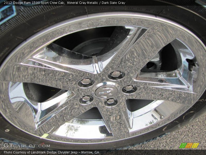 Mineral Gray Metallic / Dark Slate Gray 2012 Dodge Ram 1500 Sport Crew Cab