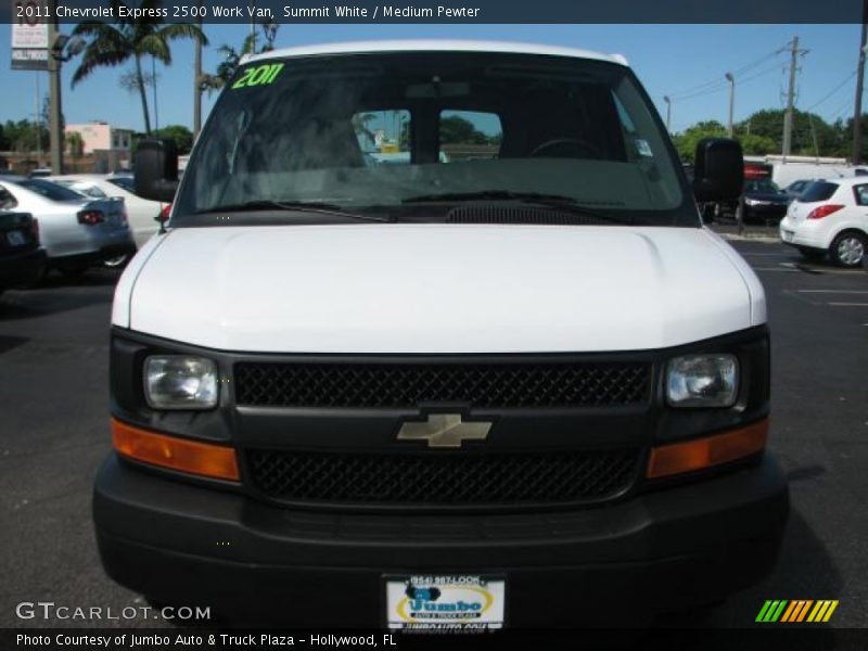 Summit White / Medium Pewter 2011 Chevrolet Express 2500 Work Van