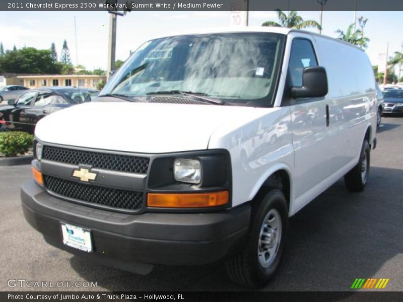 Summit White / Medium Pewter 2011 Chevrolet Express 2500 Work Van