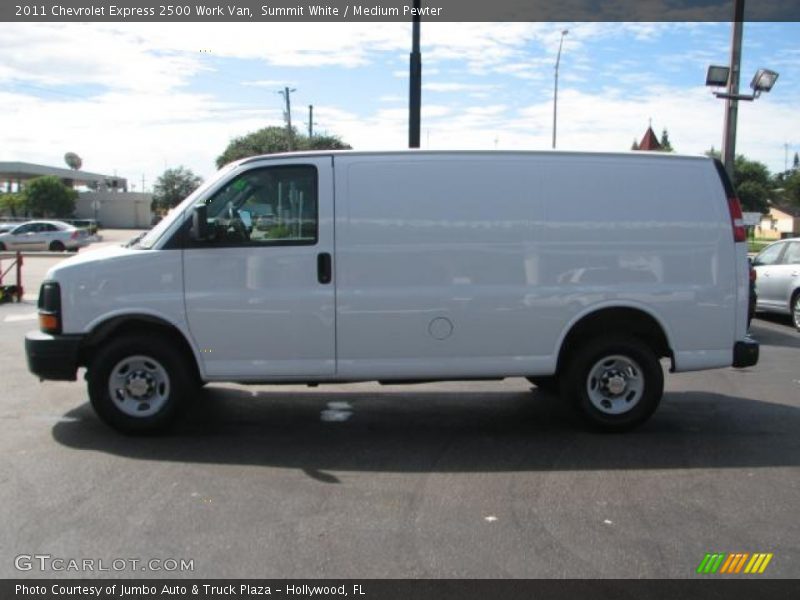 Summit White / Medium Pewter 2011 Chevrolet Express 2500 Work Van