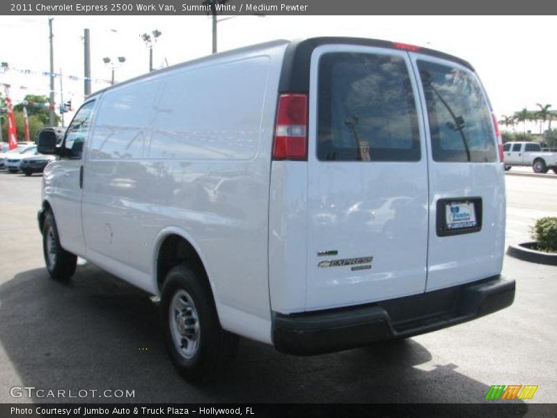 Summit White / Medium Pewter 2011 Chevrolet Express 2500 Work Van