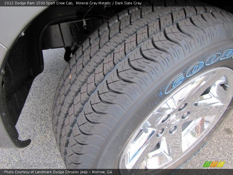 Mineral Gray Metallic / Dark Slate Gray 2012 Dodge Ram 1500 Sport Crew Cab