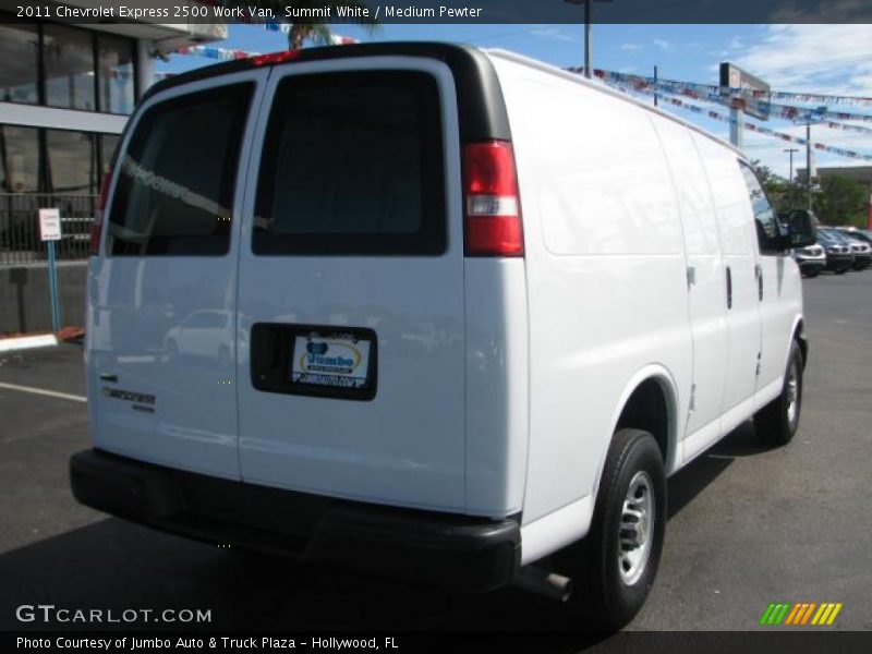 Summit White / Medium Pewter 2011 Chevrolet Express 2500 Work Van