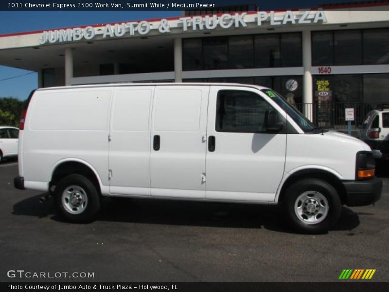 Summit White / Medium Pewter 2011 Chevrolet Express 2500 Work Van