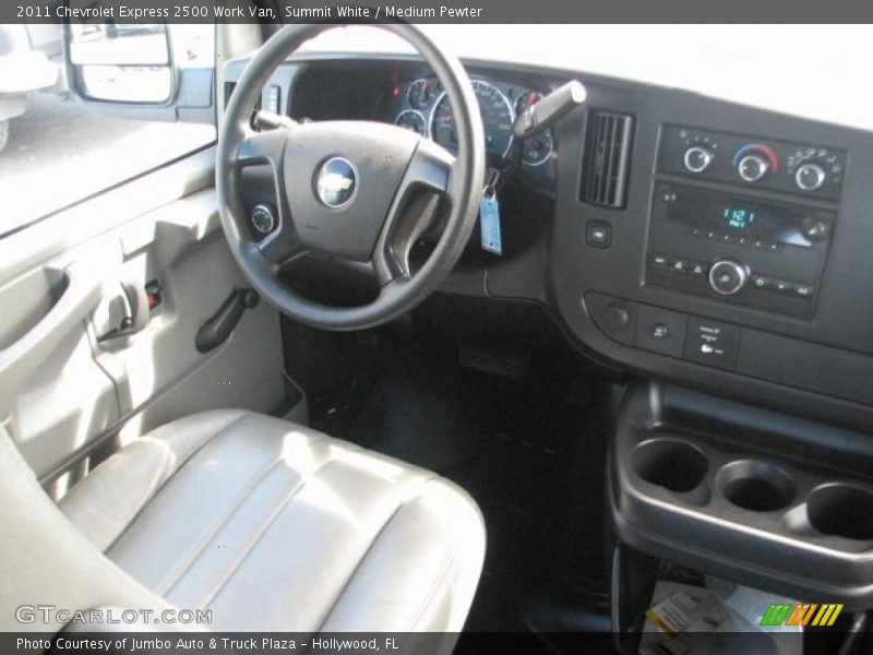 Summit White / Medium Pewter 2011 Chevrolet Express 2500 Work Van