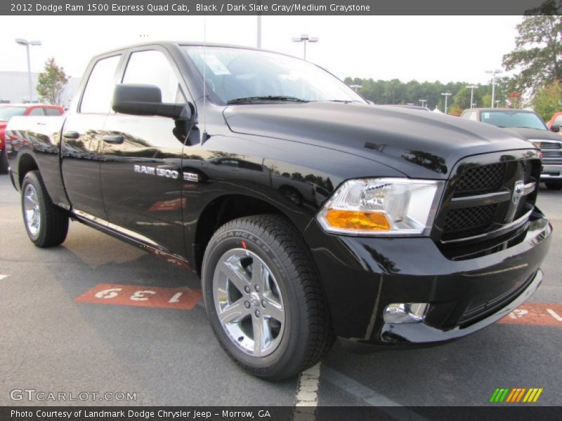  2012 Ram 1500 Express Quad Cab Black