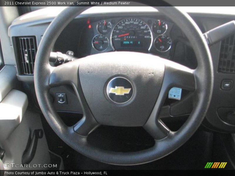  2011 Express 2500 Work Van Steering Wheel