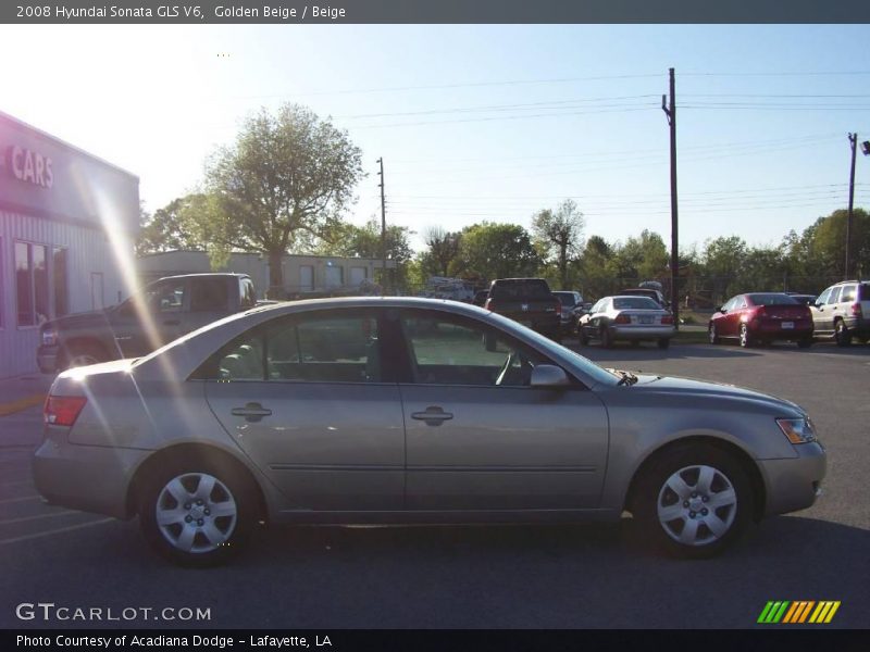 Golden Beige / Beige 2008 Hyundai Sonata GLS V6
