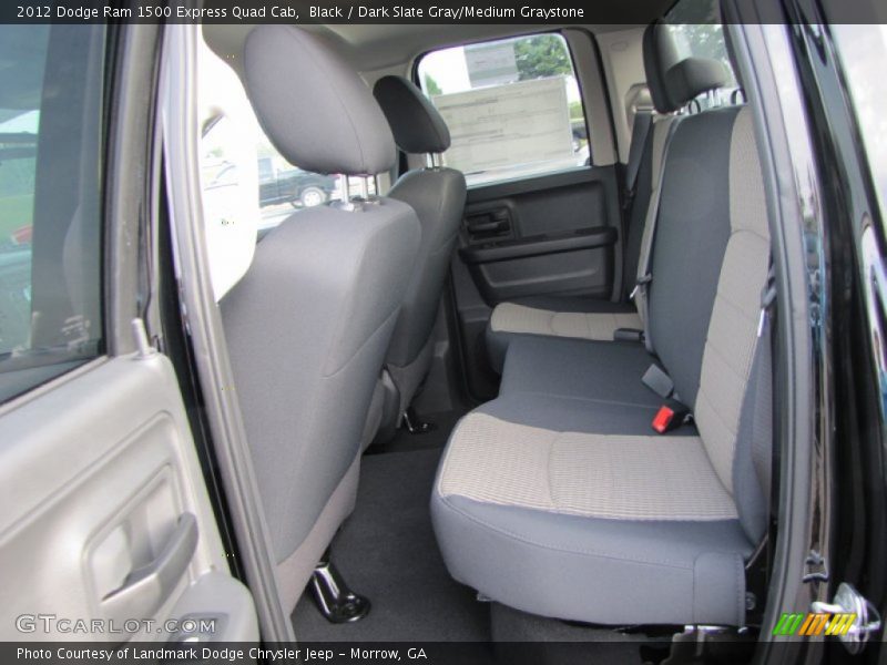  2012 Ram 1500 Express Quad Cab Dark Slate Gray/Medium Graystone Interior