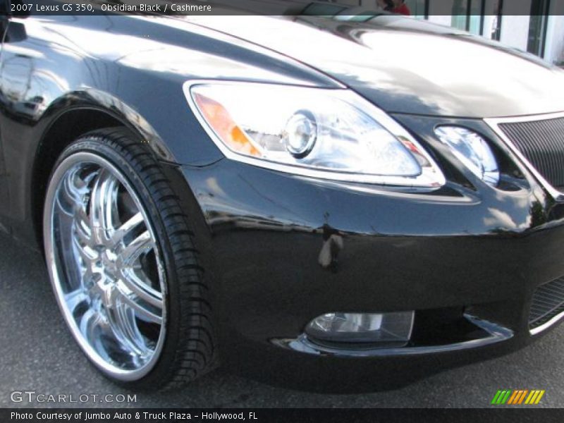 Obsidian Black / Cashmere 2007 Lexus GS 350