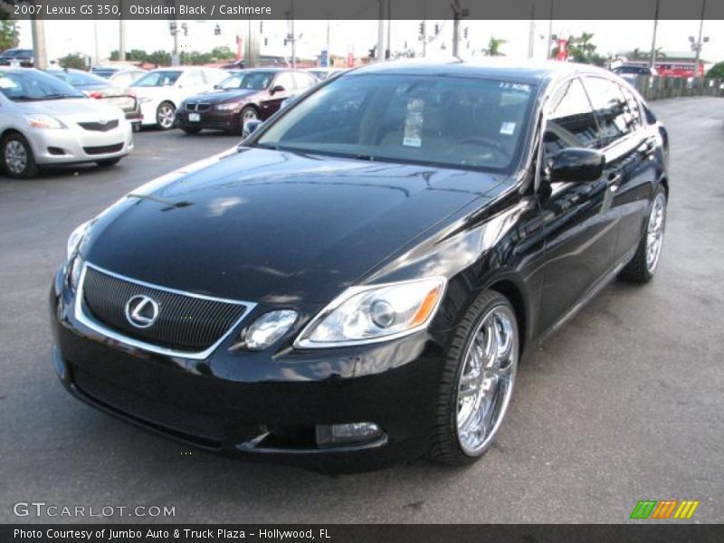 Obsidian Black / Cashmere 2007 Lexus GS 350