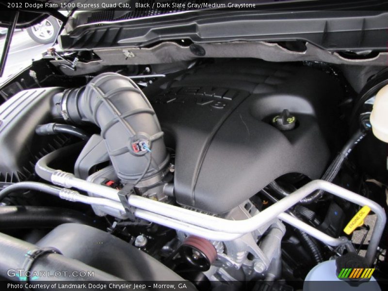 Black / Dark Slate Gray/Medium Graystone 2012 Dodge Ram 1500 Express Quad Cab