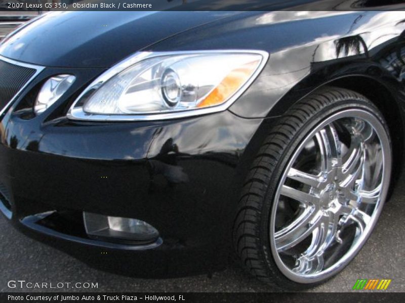 Obsidian Black / Cashmere 2007 Lexus GS 350