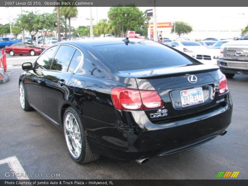Obsidian Black / Cashmere 2007 Lexus GS 350