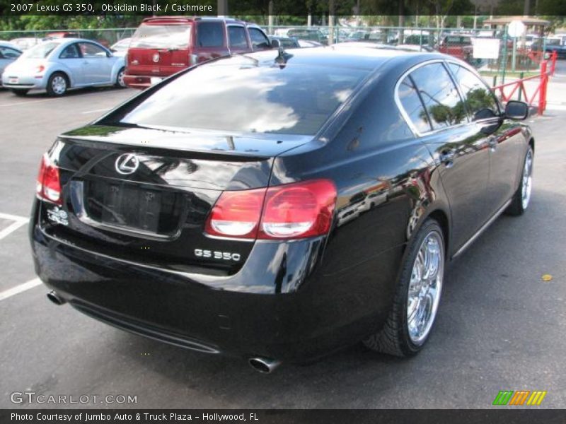 Obsidian Black / Cashmere 2007 Lexus GS 350
