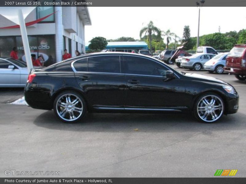Obsidian Black / Cashmere 2007 Lexus GS 350