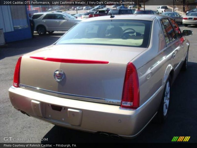 Light Cashmere Metallic / Very Dark Cashmere/Cashmere 2006 Cadillac DTS Performance