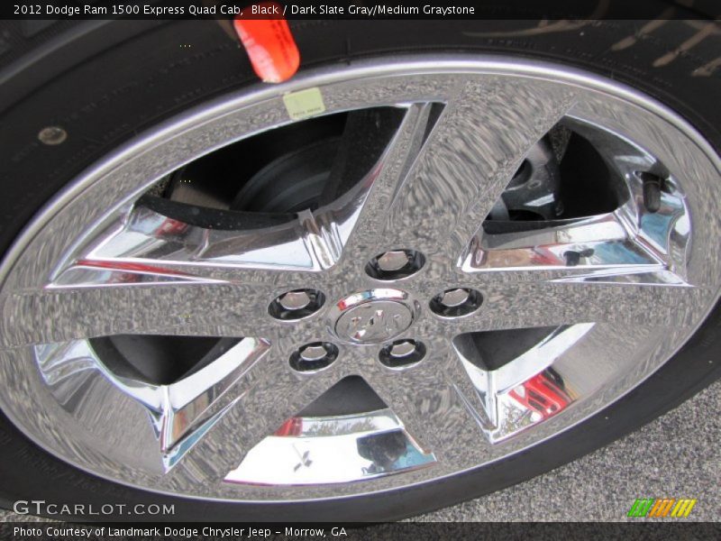 Black / Dark Slate Gray/Medium Graystone 2012 Dodge Ram 1500 Express Quad Cab