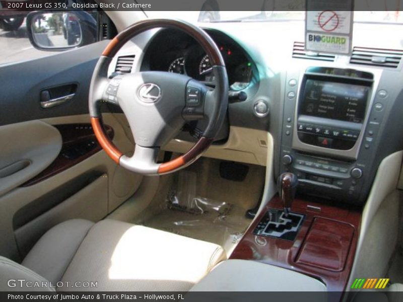 Obsidian Black / Cashmere 2007 Lexus GS 350
