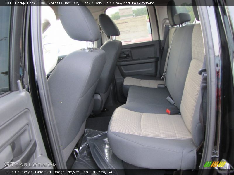 Black / Dark Slate Gray/Medium Graystone 2012 Dodge Ram 1500 Express Quad Cab
