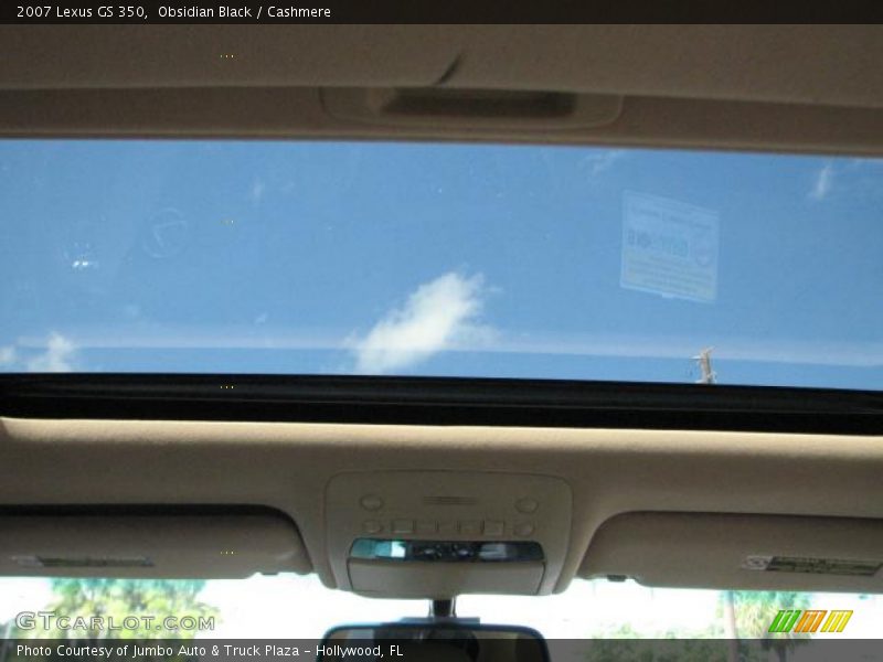 Obsidian Black / Cashmere 2007 Lexus GS 350
