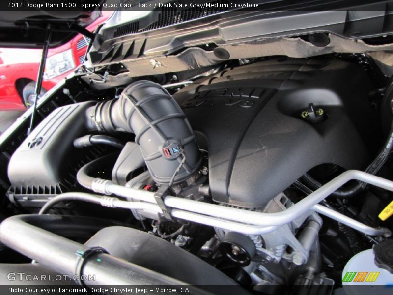 Black / Dark Slate Gray/Medium Graystone 2012 Dodge Ram 1500 Express Quad Cab